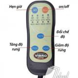 Đai massage nóng & rung Vibro Shape (Đen)