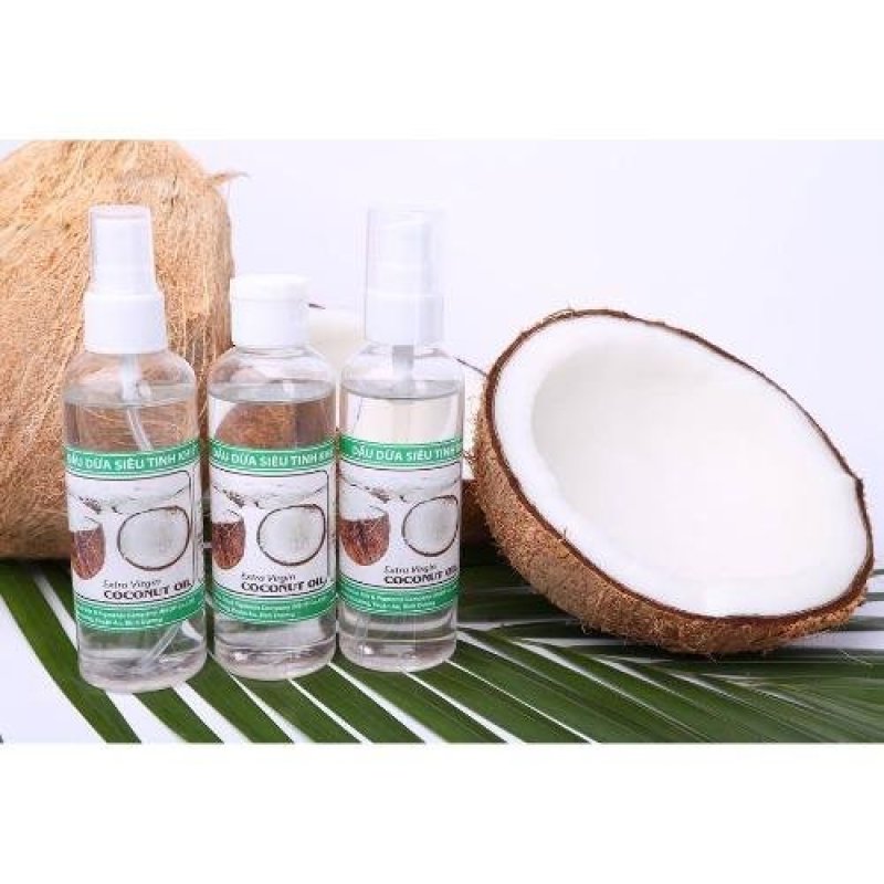 Dầu Dừa Siêu Tinh Khiết NEOP 100ml Dưỡng Da Trắng Mịn Extra Virgin Coconut Oil EVCO nhập khẩu