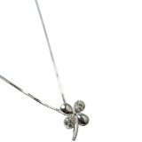 Dây chuyền Lucky Flower Necklace (Bạc)