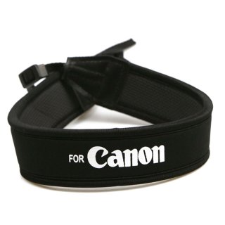 HCMDây đeo chống mỏi JYC for Canon Đen phối trắng. thumbnail