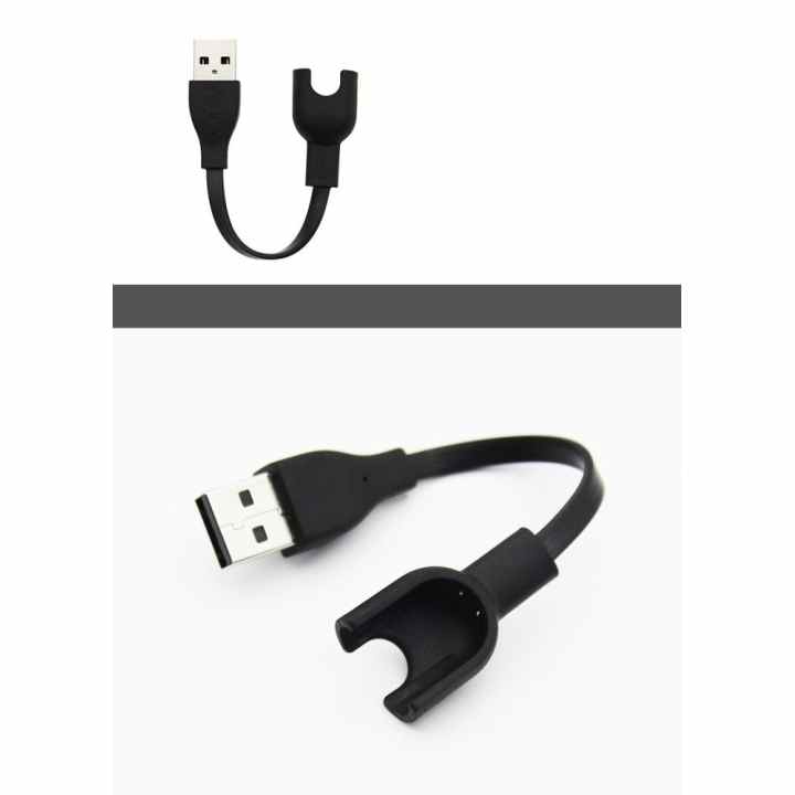 Dây sạc cho miband 2, dây sạc thay thế cho mi band 2 ( Đen)