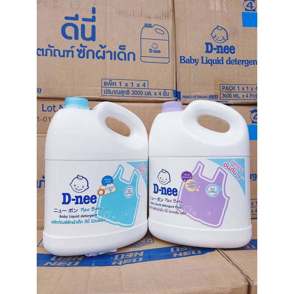 Nước giặt Dnee 3000ML Thái Lan chuẩn hàng g ty