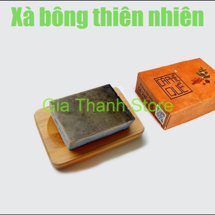 Natural soap Biopharmaceuticals Cinnamon coffee  Xà bông thiên nhiên Sinh Dược Cà phê quế