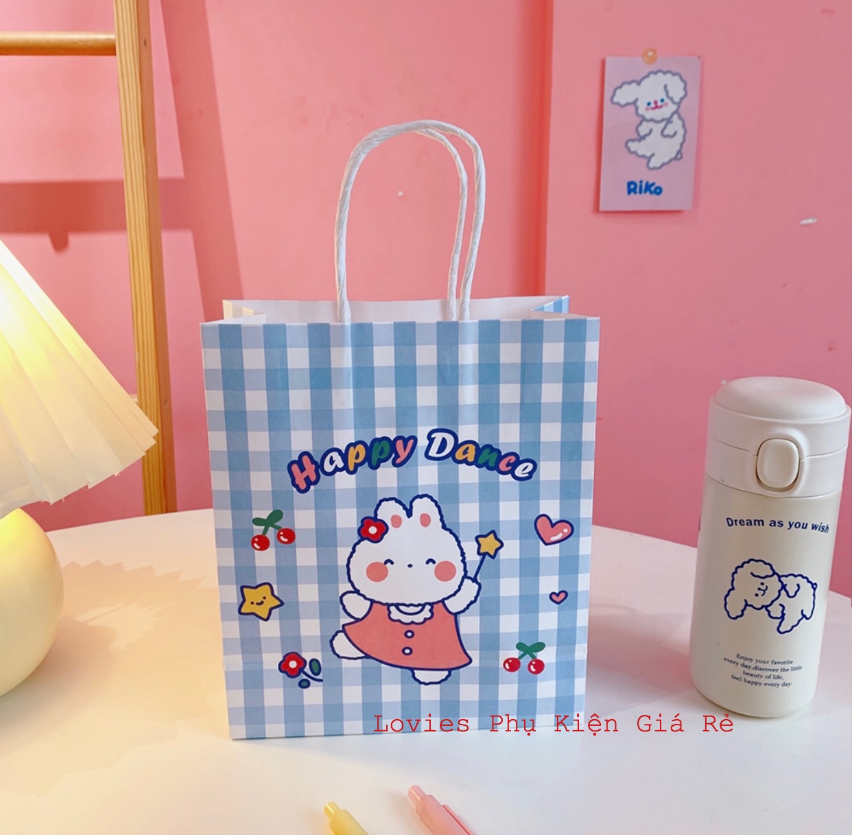 Túi Giấy Quà Tặng Gấu Xinh Xắn