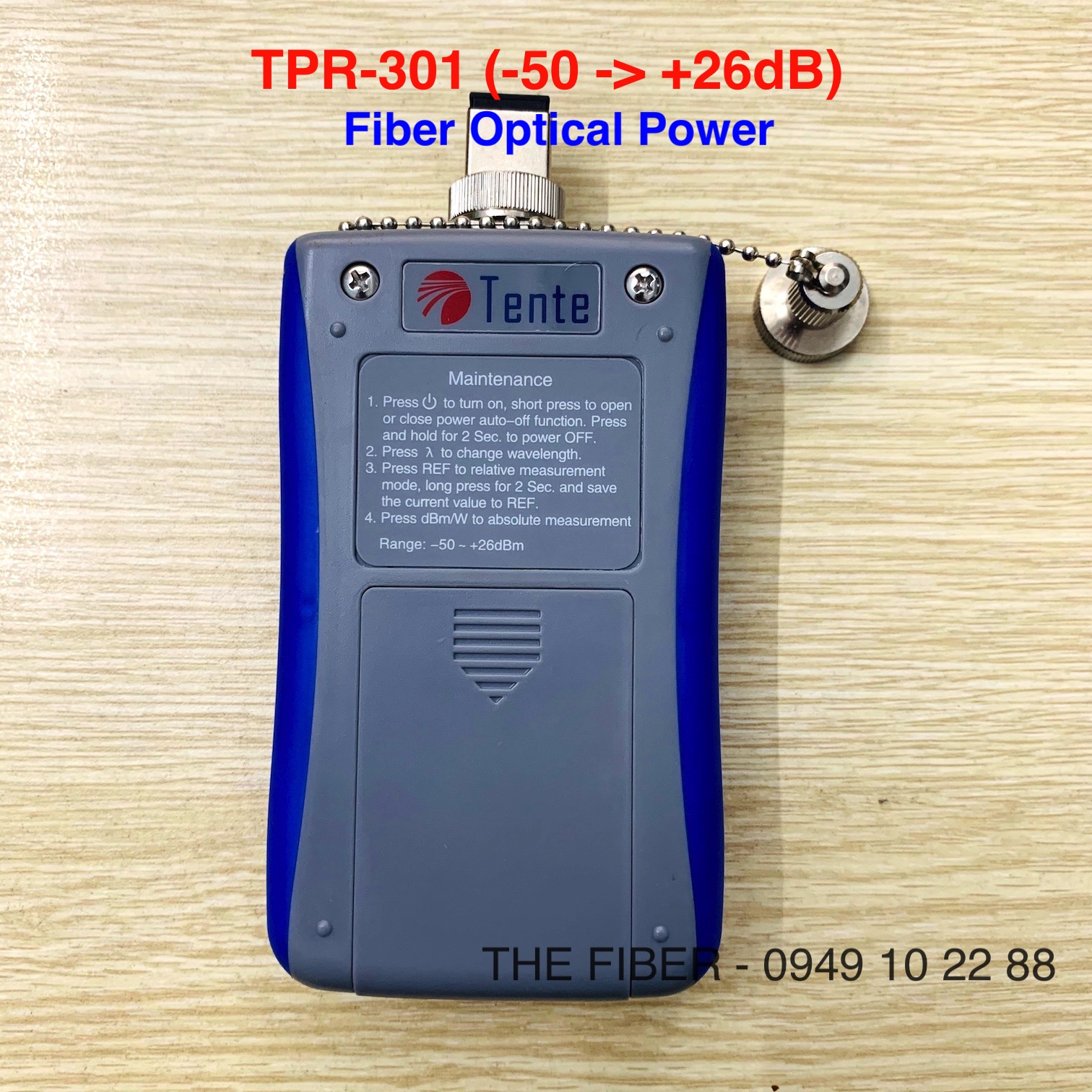 [HCM]Máy đo công suất quang TPR-301
