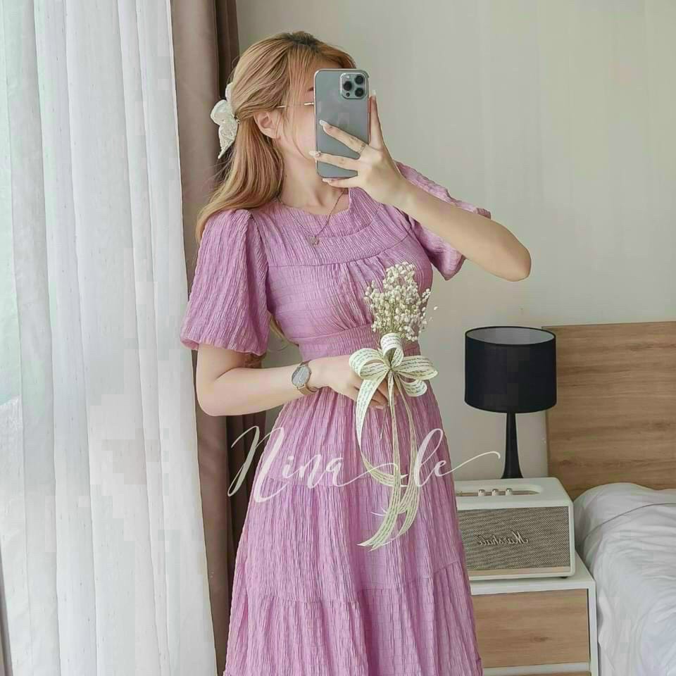 Đầm Maxi Tầng