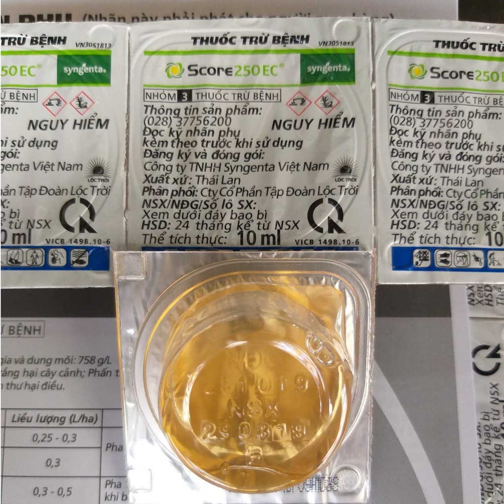 Thuốc Trừ Bệnh Score 250EC (10ml)