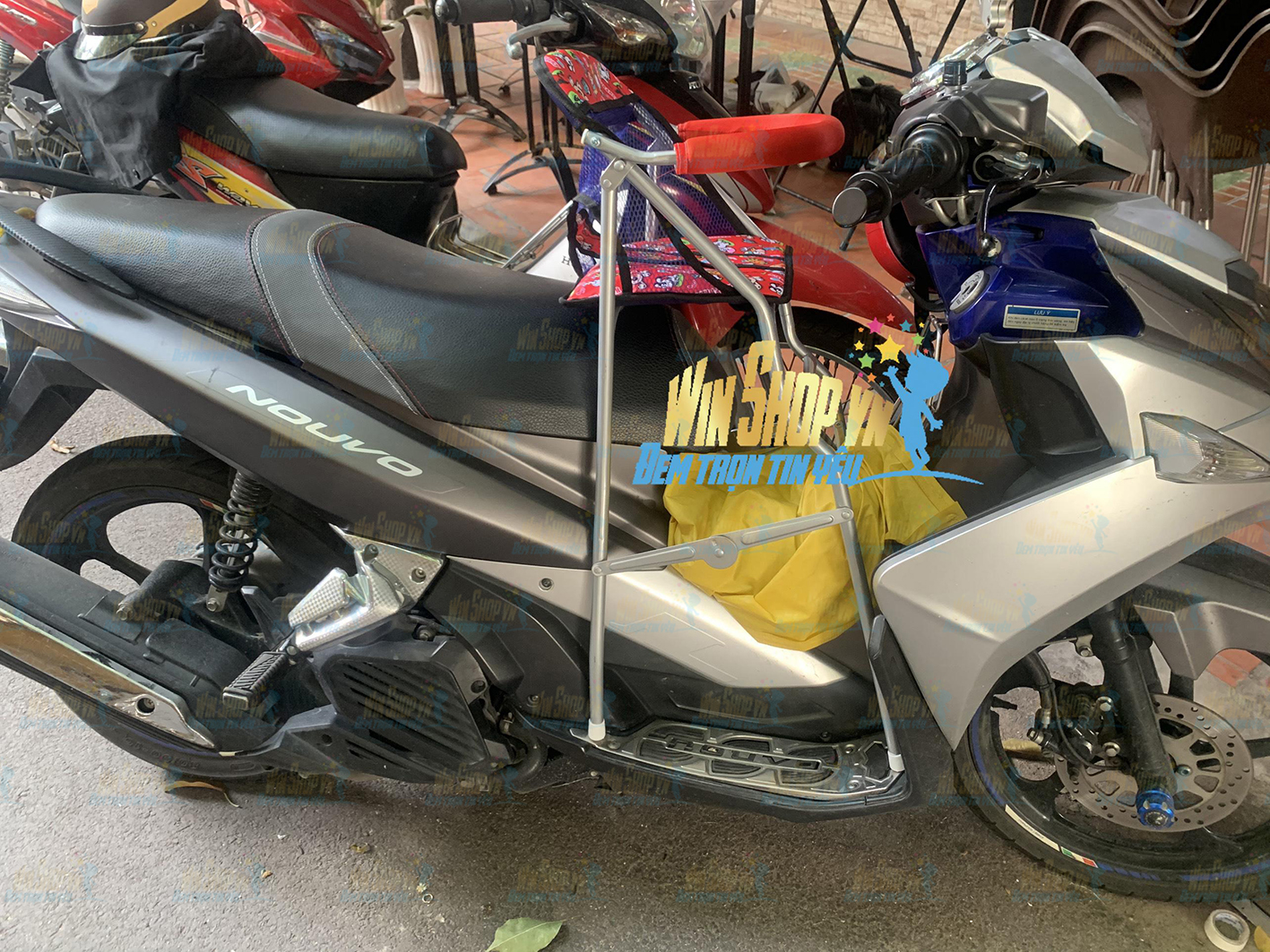 [HCM]Ghế ngồi xe AIRBLADE củ - NOUVO 45 cho bé