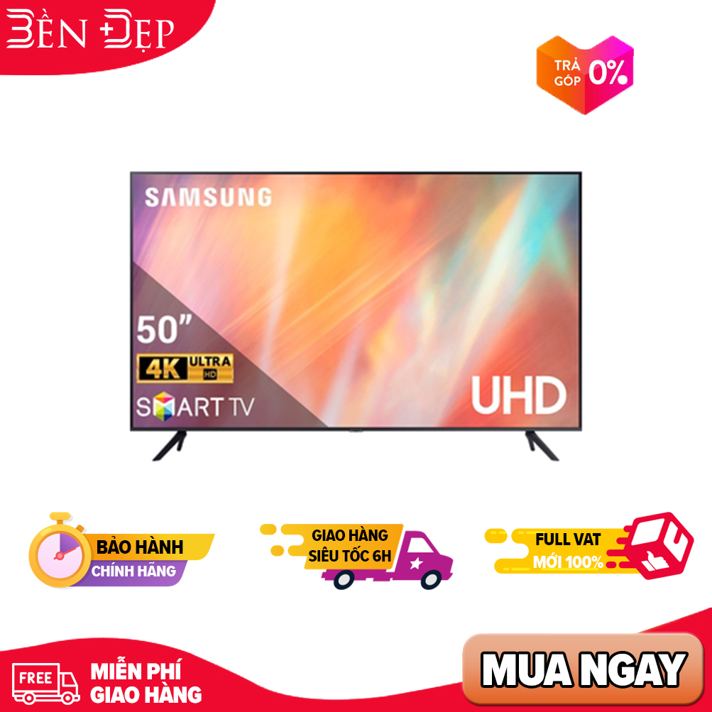 Smart tivi samsung crystal uhd 4k 50 inch 50au7000