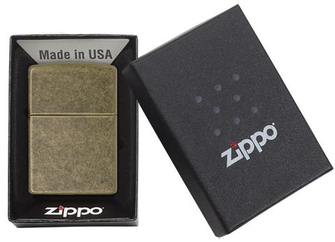 Zippo Antique Brass