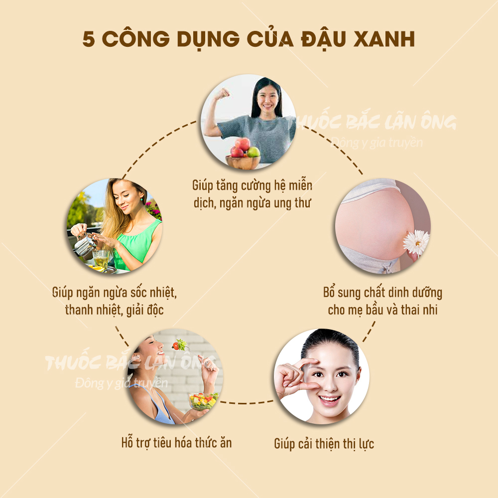 Đậu xanh nguyên vỏ 500g, đỗ xanh, hạt đều, thơm, bở, nguyên liệu nấu chè, sữa hạt, làm giá đỗ