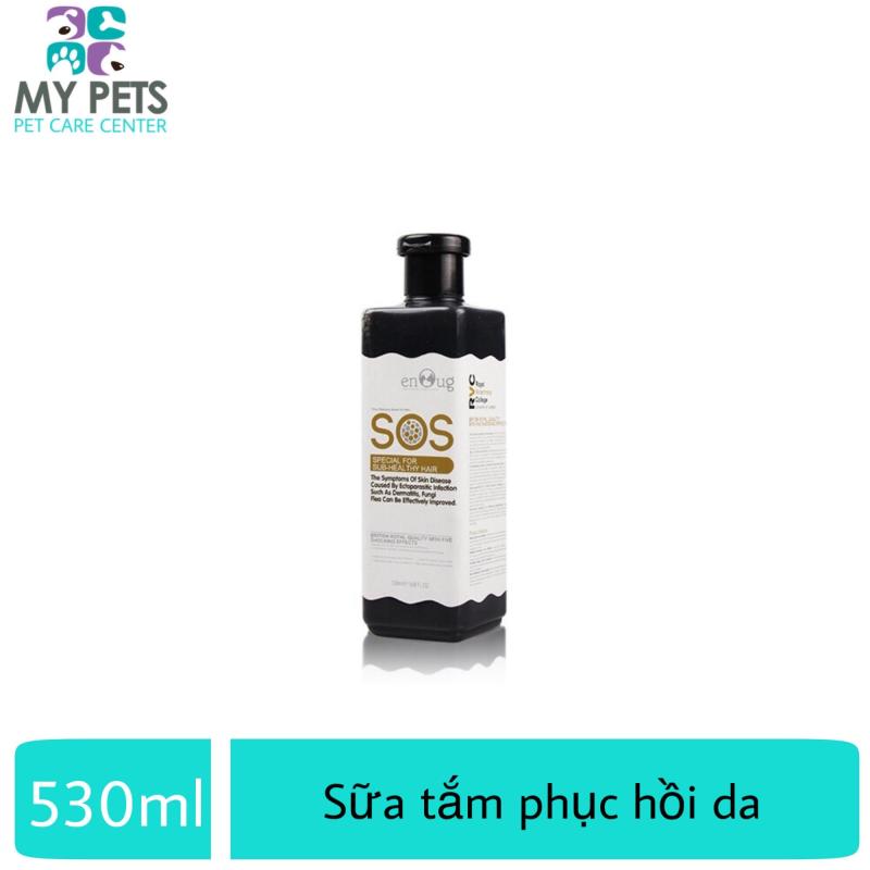 Sữa tắm SOS đen ngọc phục hồi da và lông hư tổn - sữa tắm SOS đen 530ml