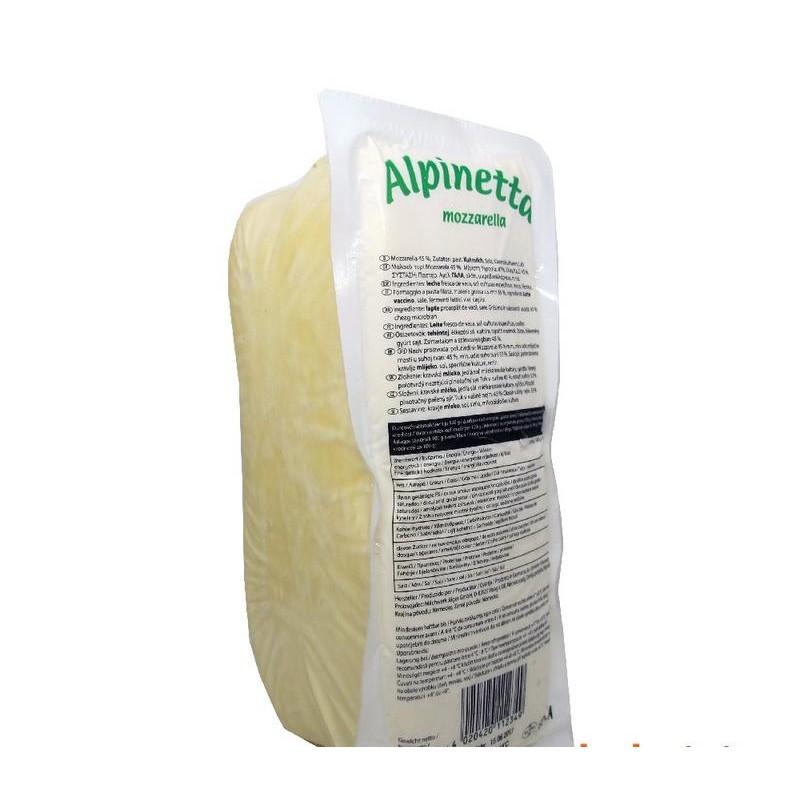 Phô mai khối 1,5kg Alpinetta mozzarella Đức (phô mai cheese kéo sợi chảy mềm siêu ngậy thơm ngon)