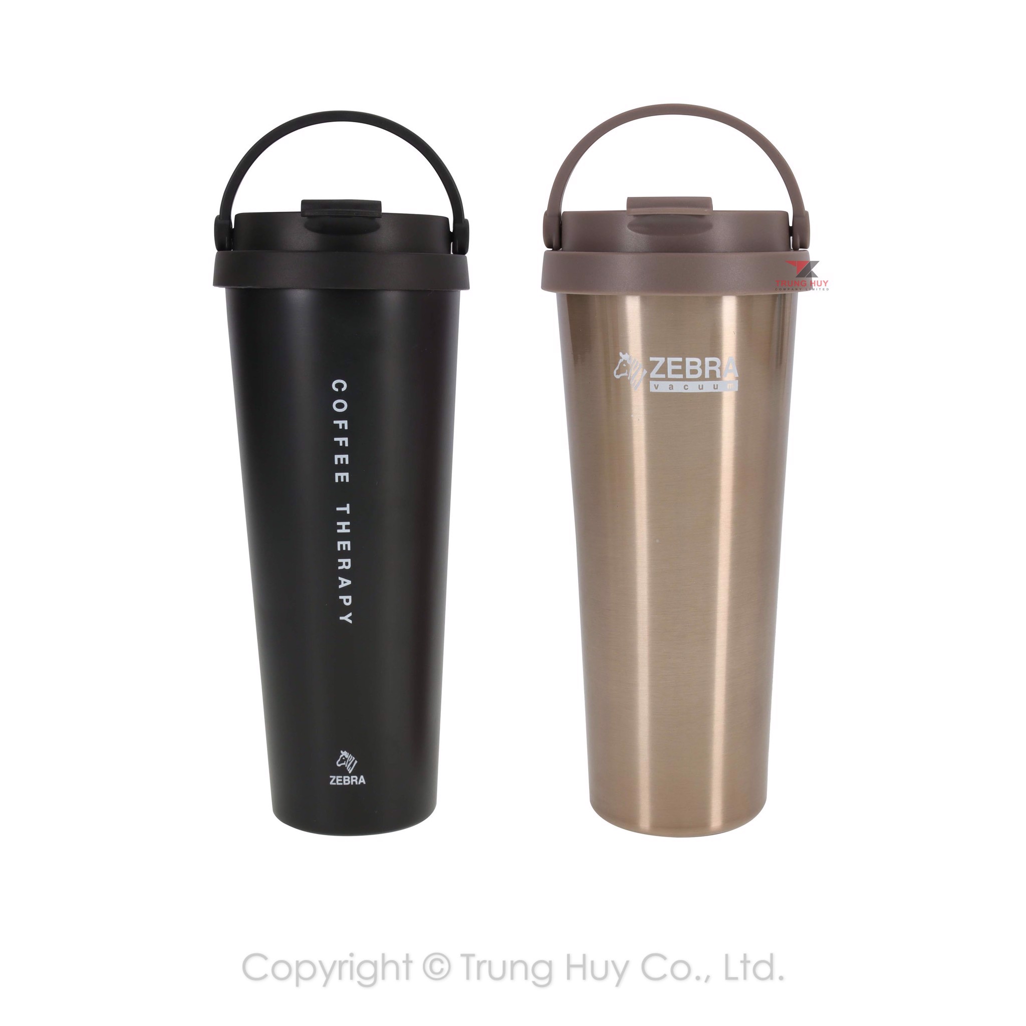 (mẫu mới) Ly giữ nhiệt  zebra Cupuccino 650ml - 112704