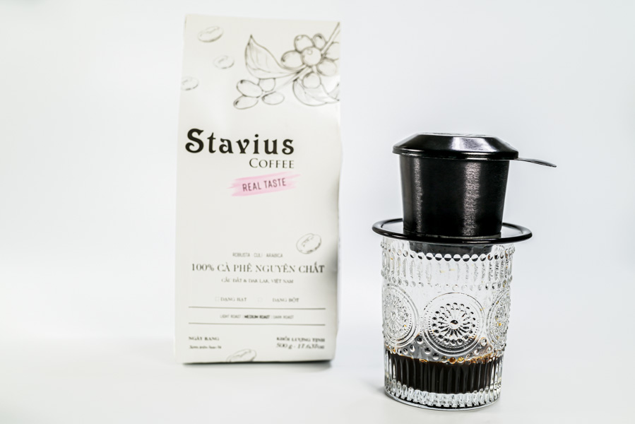 Stavius Coffee Real Taste 500g - Dạng Bột