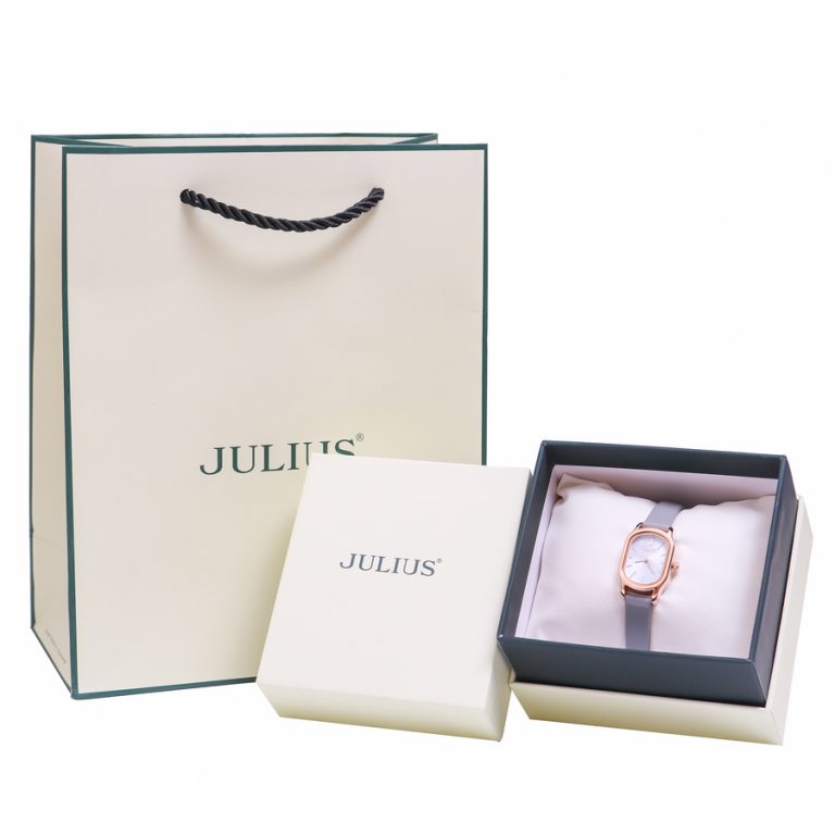 Đồng hồ nữ Julius Hàn Quốc JA-1112 dây da