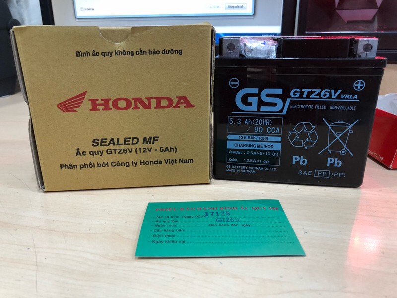 Bình acquy honda