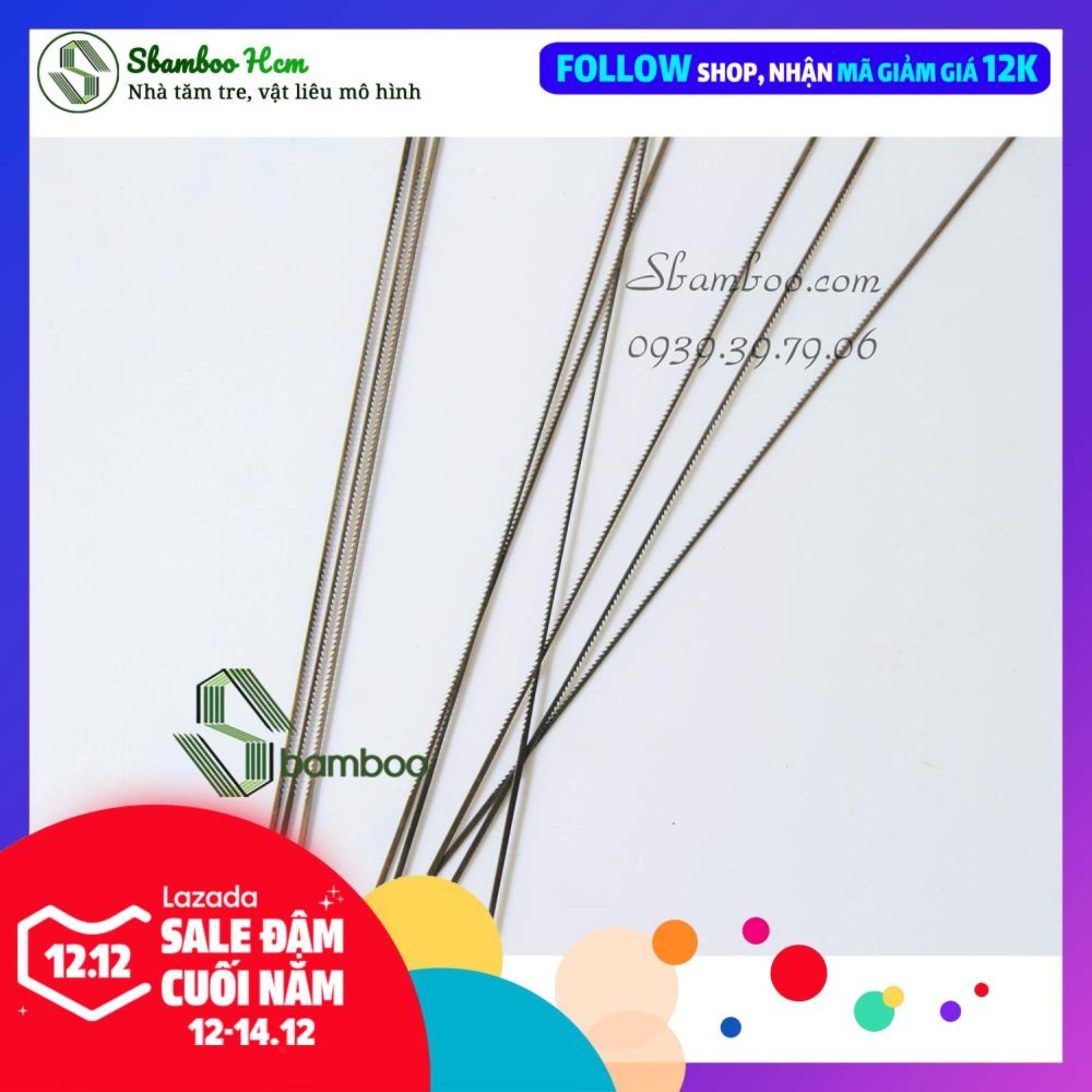 [HCM]5 LƯỠI CƯA LỌNG CHỈ (Mica gỗ ván)