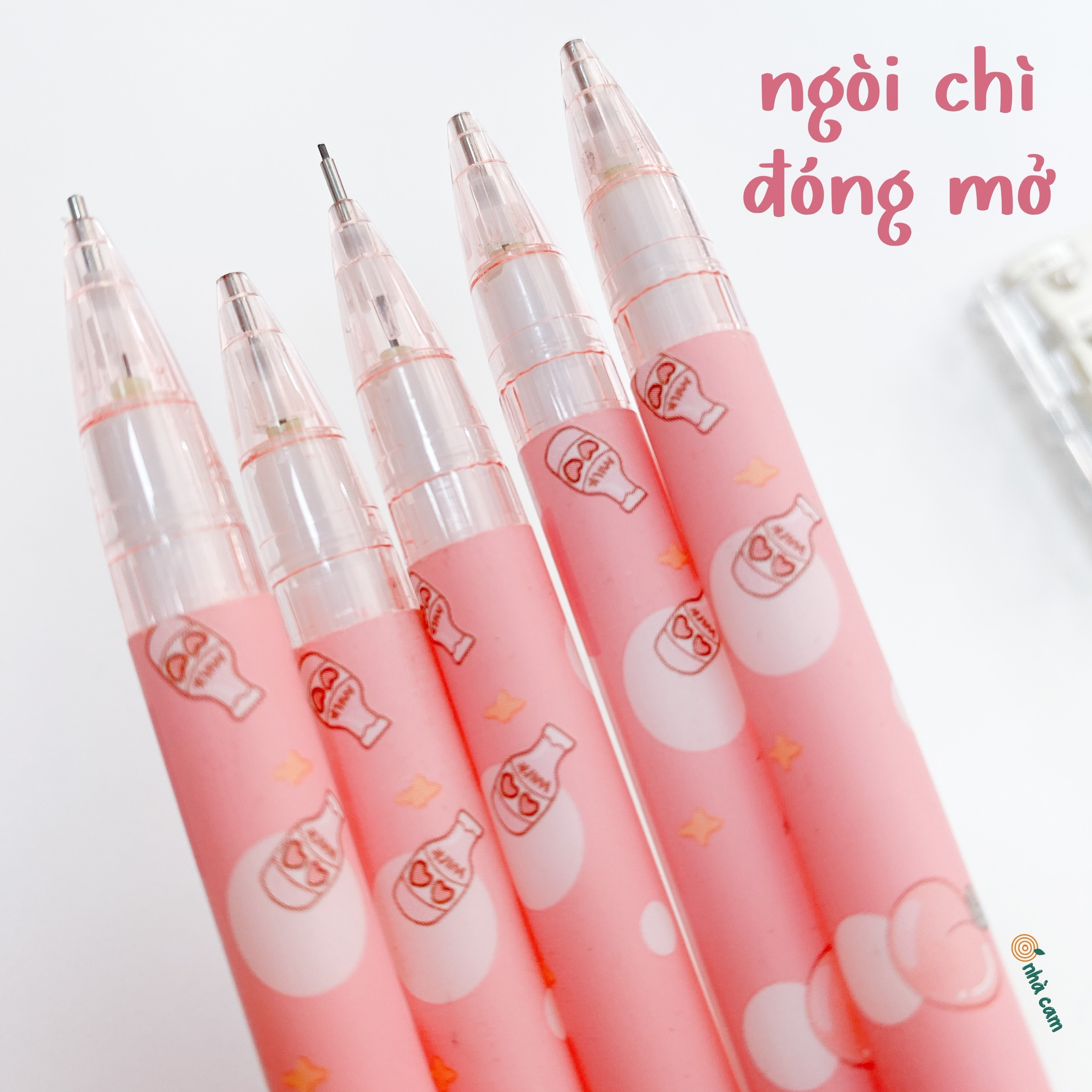 Bút Chì Kim Peach Love Nhà Cam
