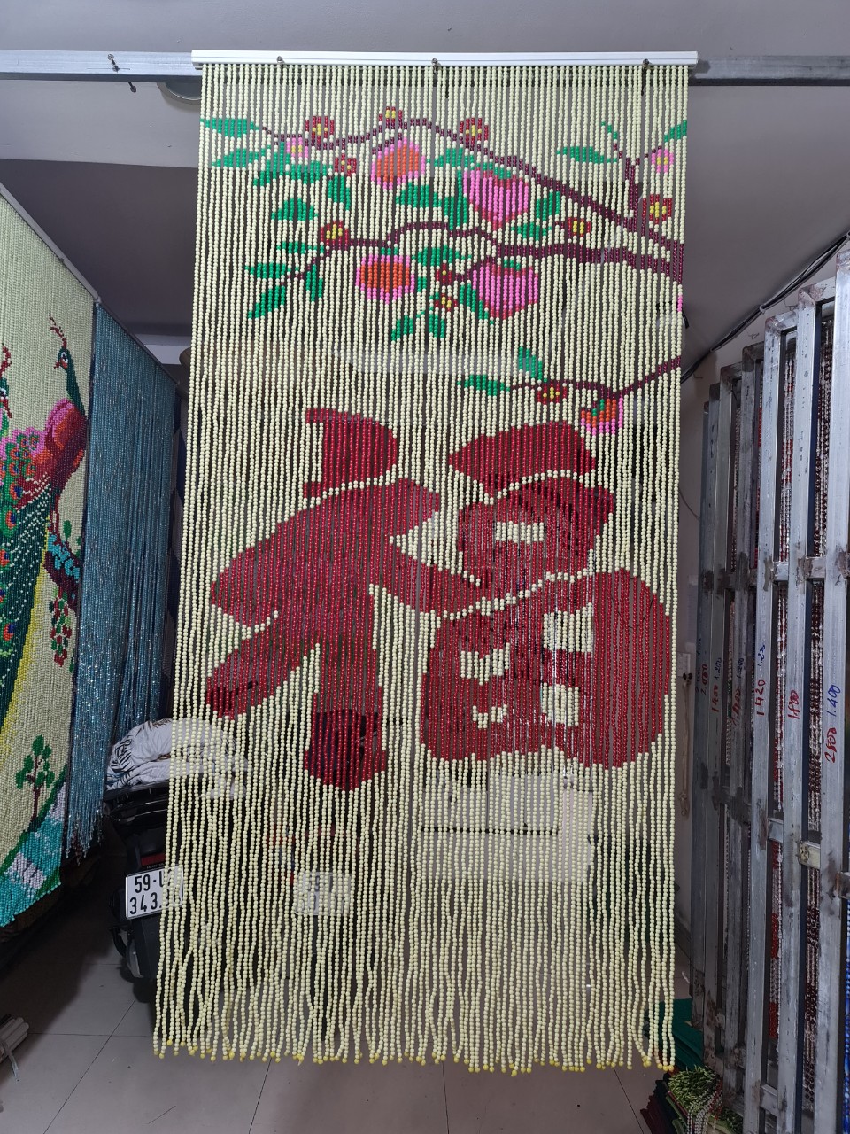 [HCM]Màn hạt nhựa chữ phúc 486
