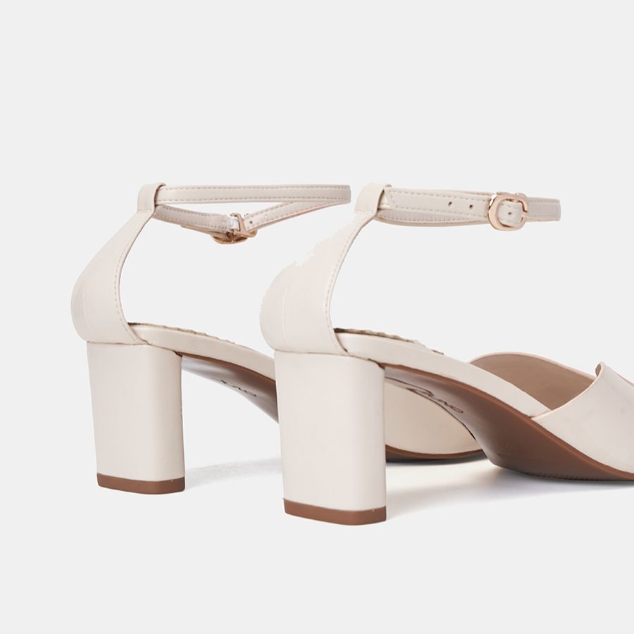Giày Sandal Nữ 7cm thời Trang JUNO Phối Khoá Trang Trí SD07097