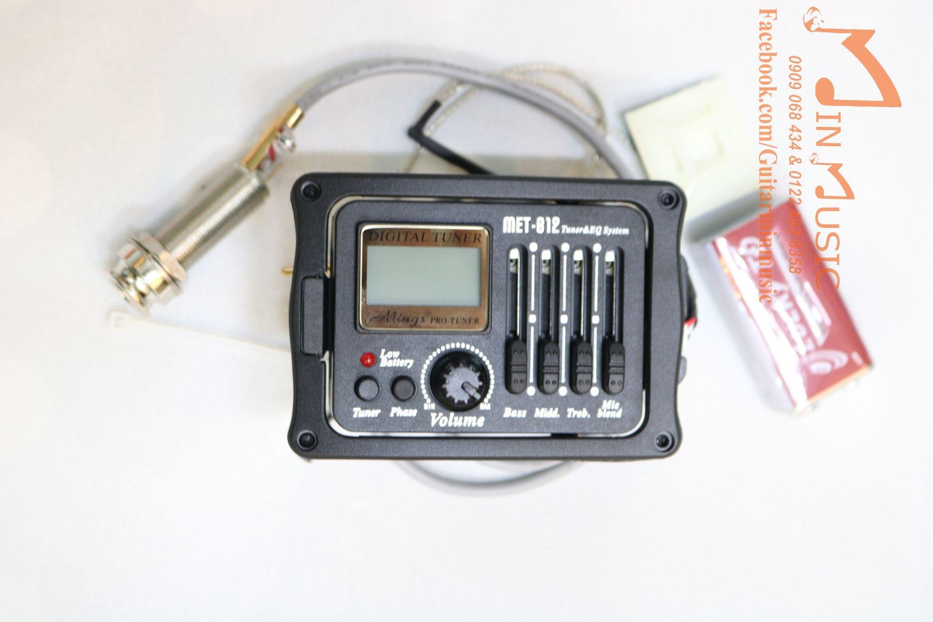 EQ Guitar MetB12 Đàn Guitar Thùng I EQ Đàn Guitar Acoustic