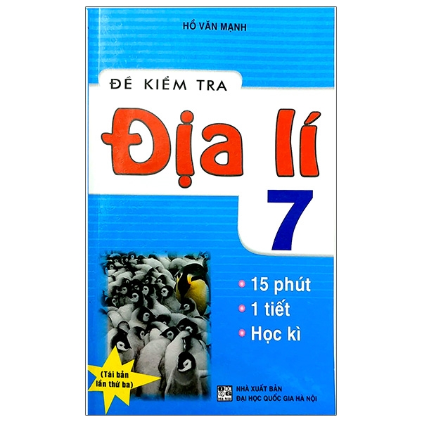 Fahasa - Đề Kiểm Tra Địa 7 (Tái Bản)