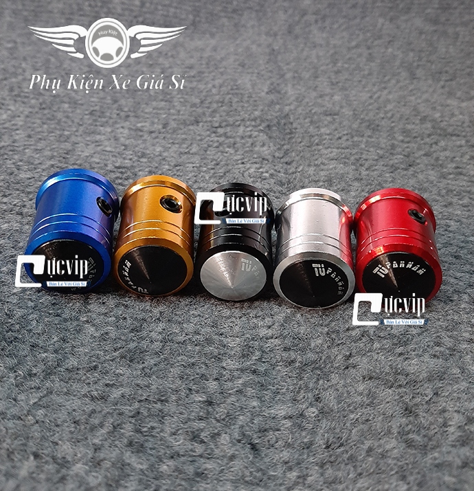 (ĐEN) Chụp Giò Đạp Xe Máy Nhôm MS2261