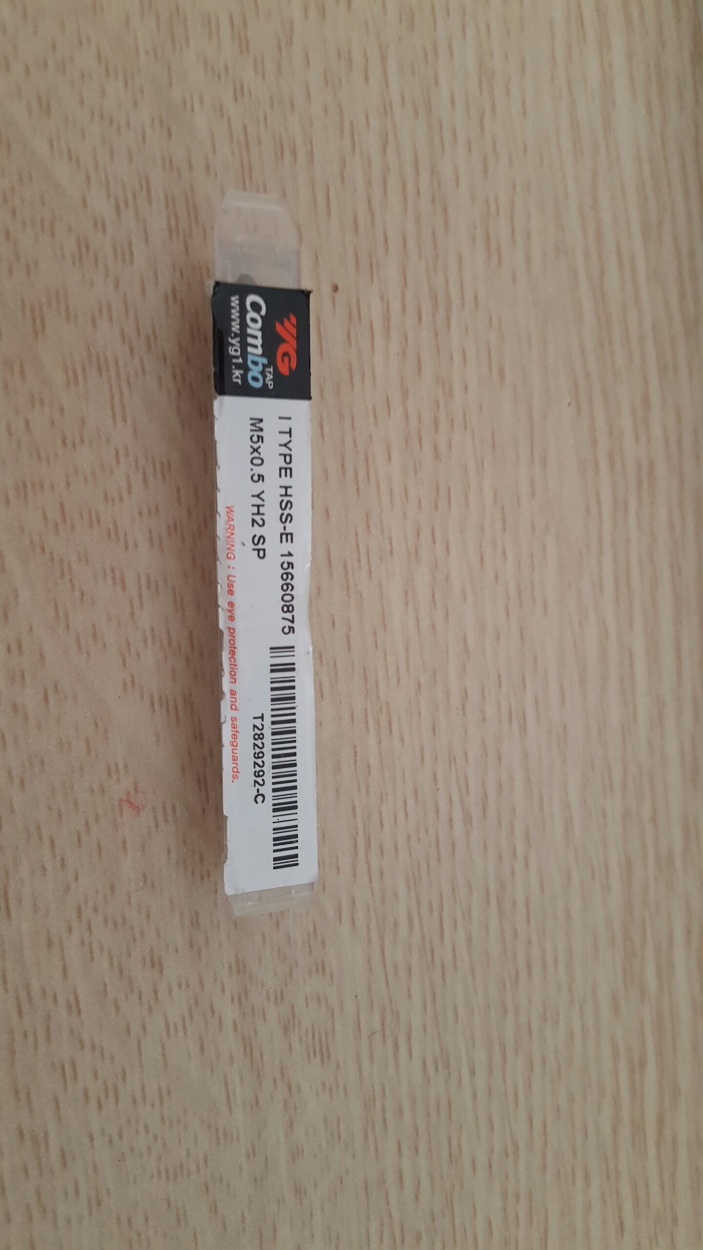 Mũi taro YG vát M5x0.5