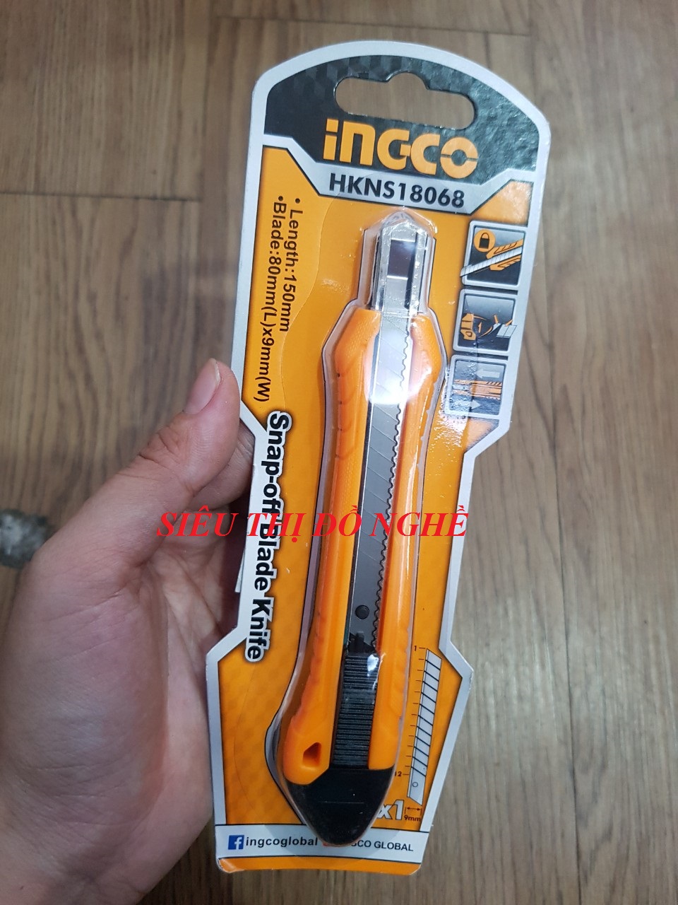 Dụng cụ rọc  giấy (150mm) ingco HKNS18068