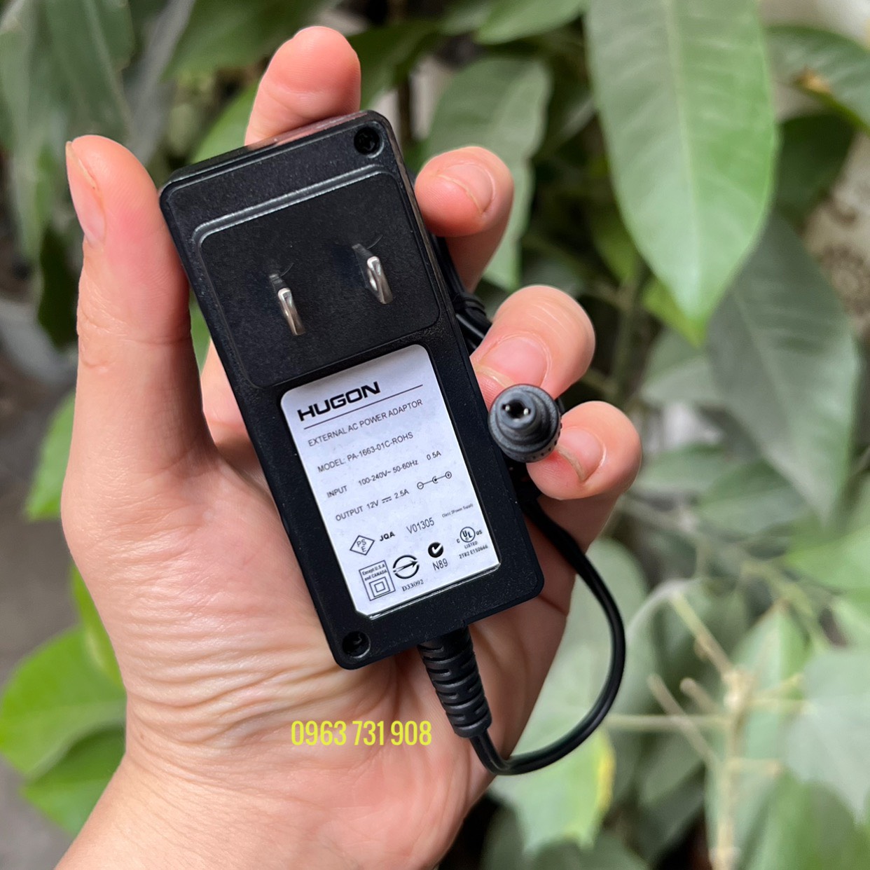Dây nguồn màn hình HUGON bảo hành 12 tháng