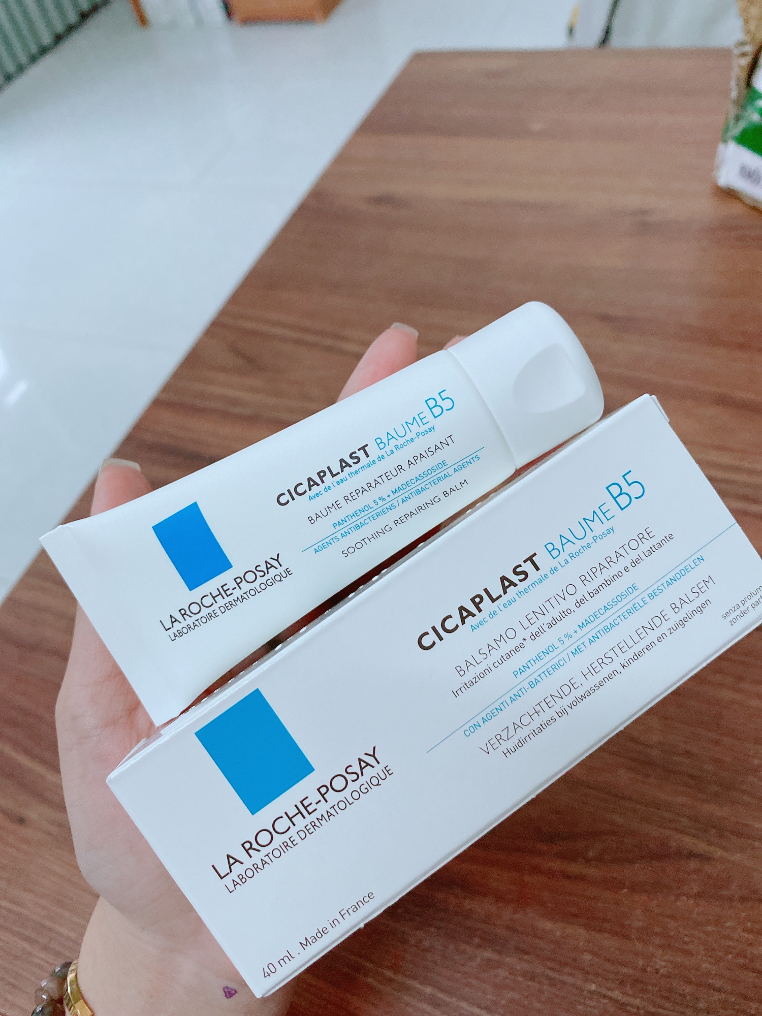 Kem dưỡng làm dịu mát, phục hồi da La Roche-Posay Cicaplast Baume B5 40ml