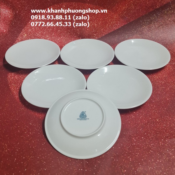 dĩa sứ Minh Long 16cm - dĩa sứ minh long 16cm