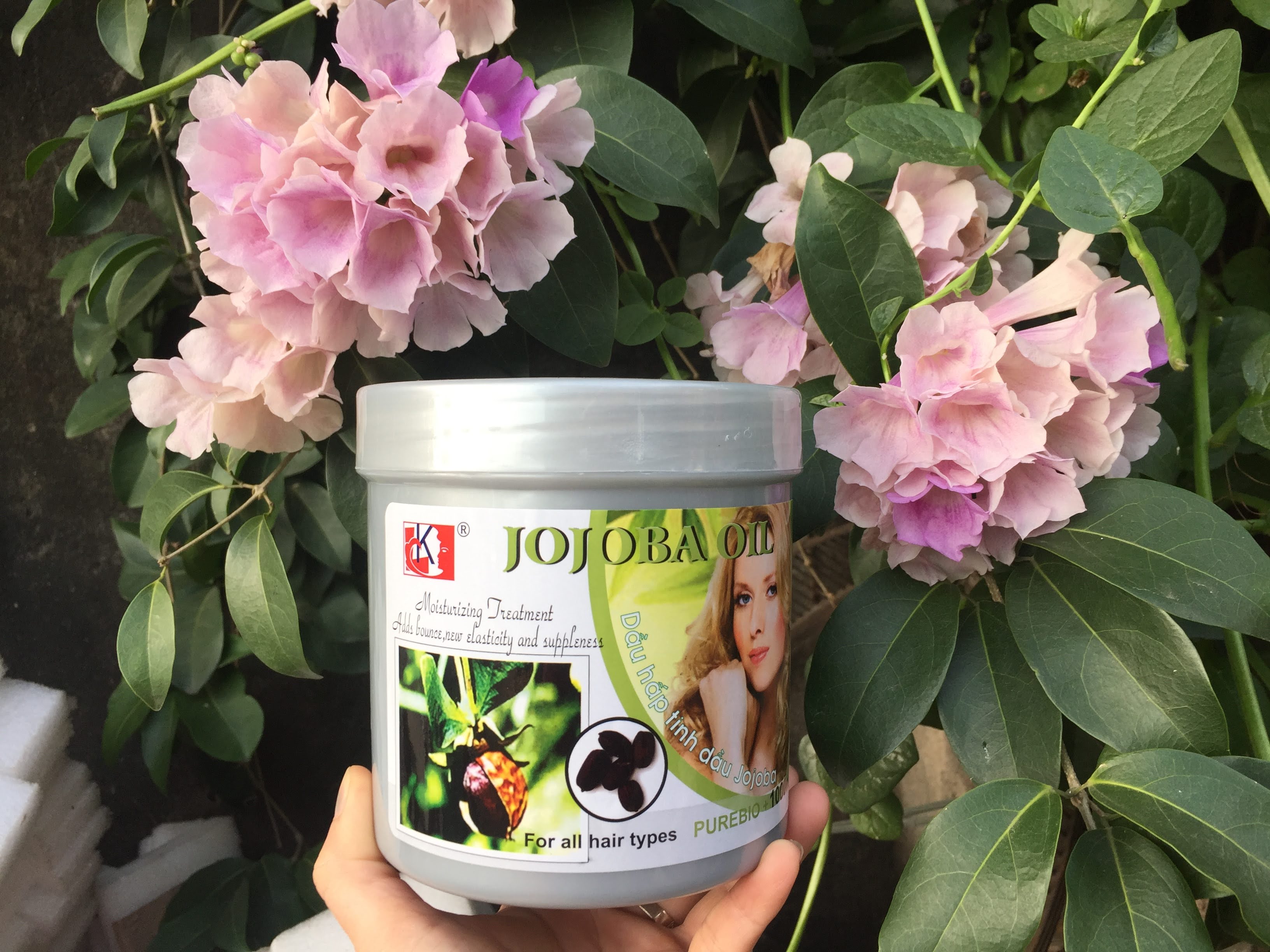 Hấp dầu mượt tóc Jojoba 1000 ml