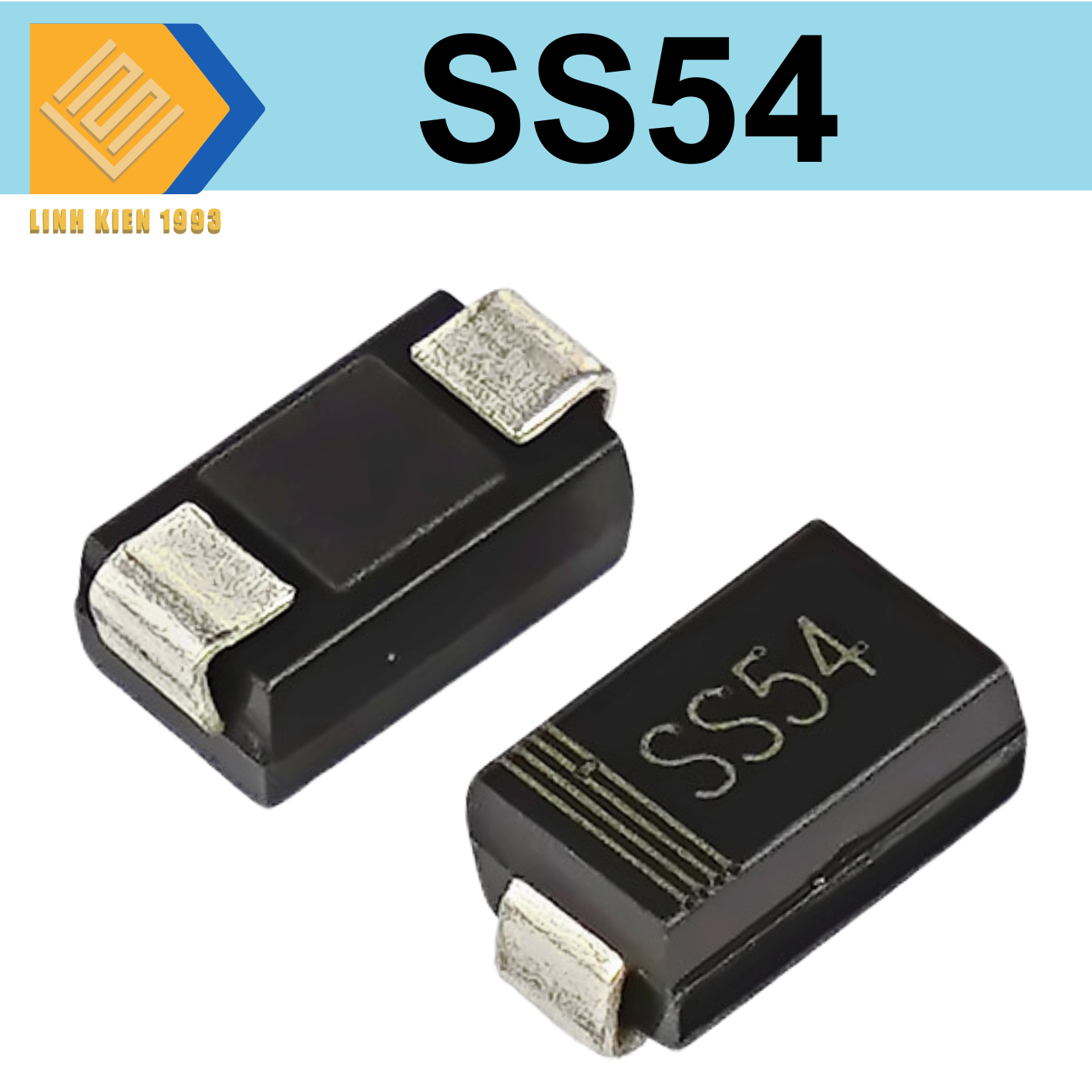 [ 10 CON ] SS54 SMA Diode Shotky 5A 40V