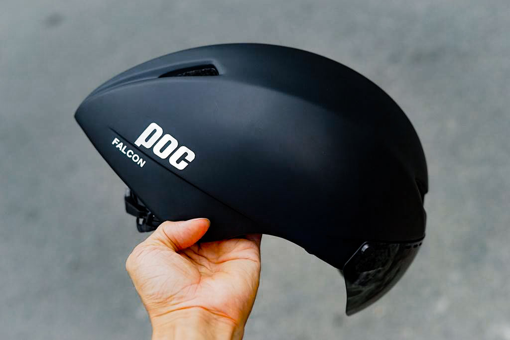 [FREESHIP] Nón Xe Đạp - Thể Thao POC Falcon Đen Nhám