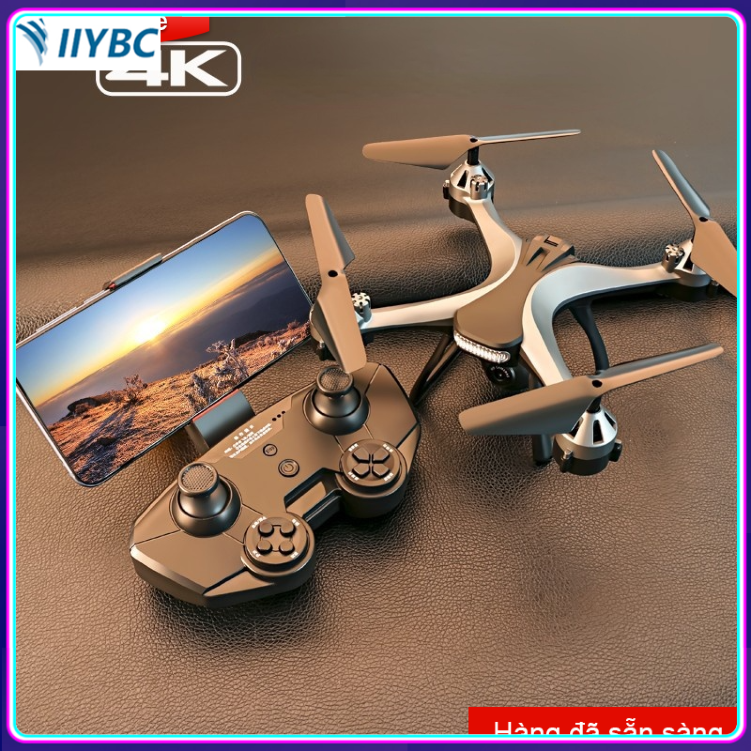 Máy Bay Kép JC801 Chụp ảnh Trên Không 4K độ Nét Cao Máy Bay Không Người Lái Quadcopters điều Khiển Từ Xa Cho Trẻ Em