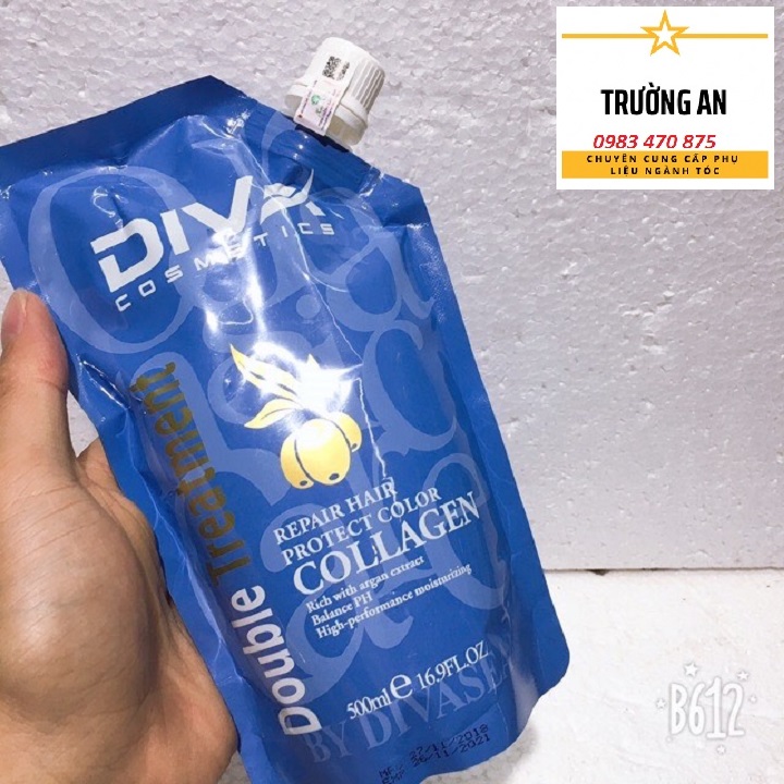 🌻DẦU HẤP PHỤC HỒI COLLAGEN DIVA 500ml🌻