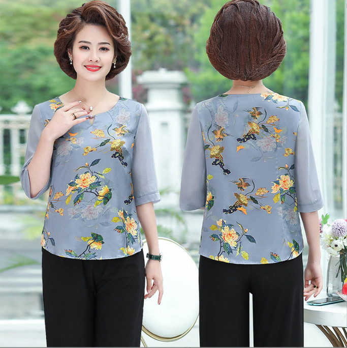 Bộ quần áo trung niên cho mẹ U50