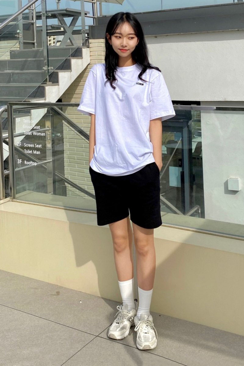 Quần đùi nữ, quần short Unisex trơn chất cotton QNT01 Miucho basic
