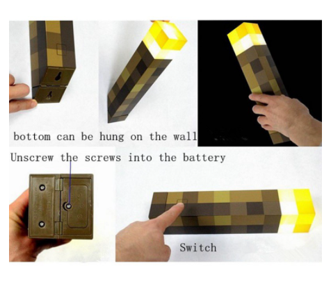 [HCM]Đuốc chiếu sáng Minecraft