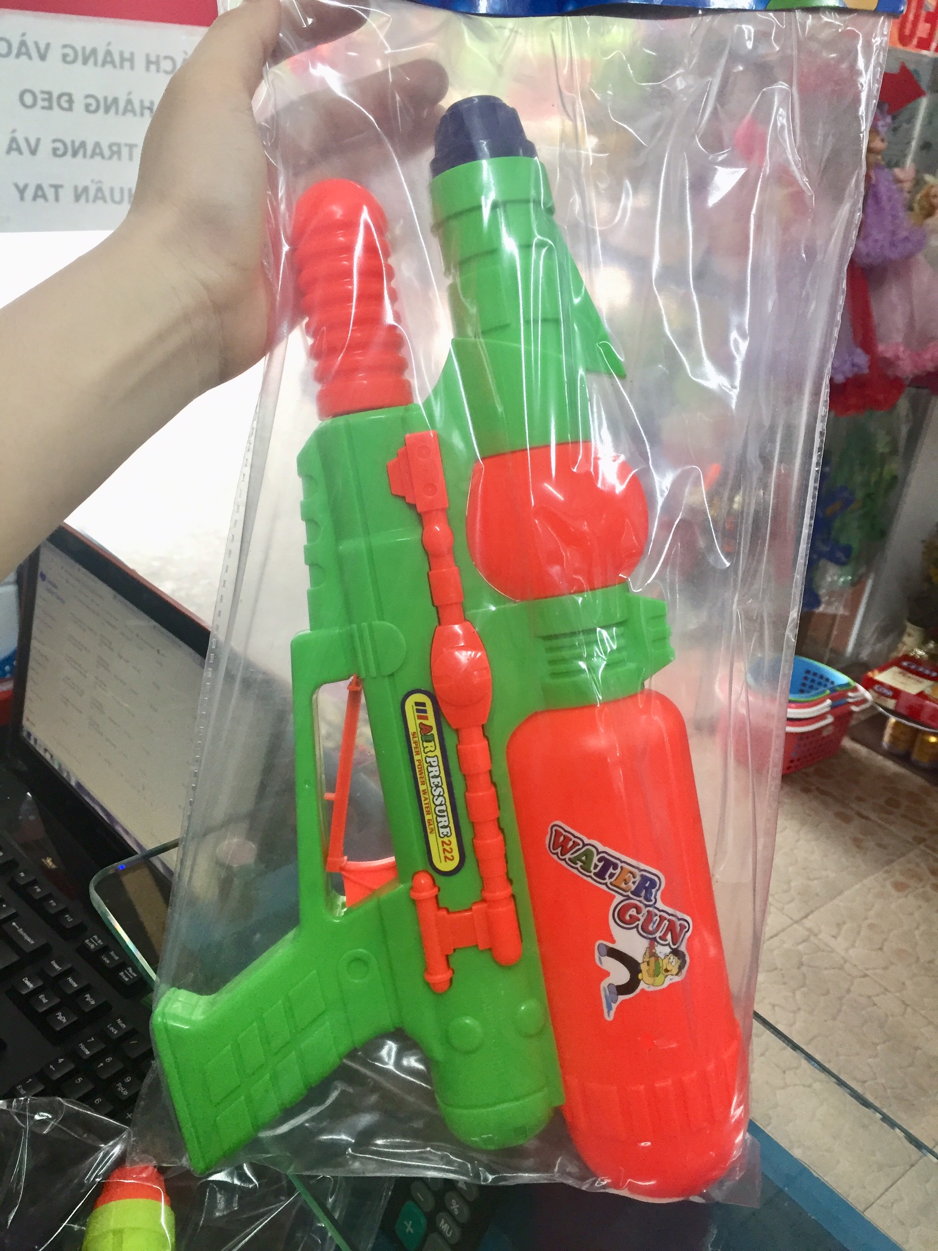 Đồ Chơi Bắn Nước 5 Nòng - Size Nhỡ