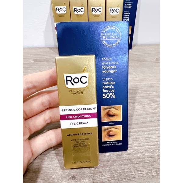 Kem mắt ROC RETINOL CORREXION EYE CREAM 15ml