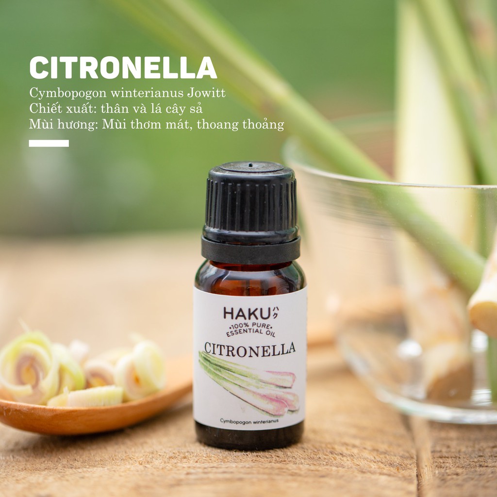 Tinh dầu sả java Citronella 100ml