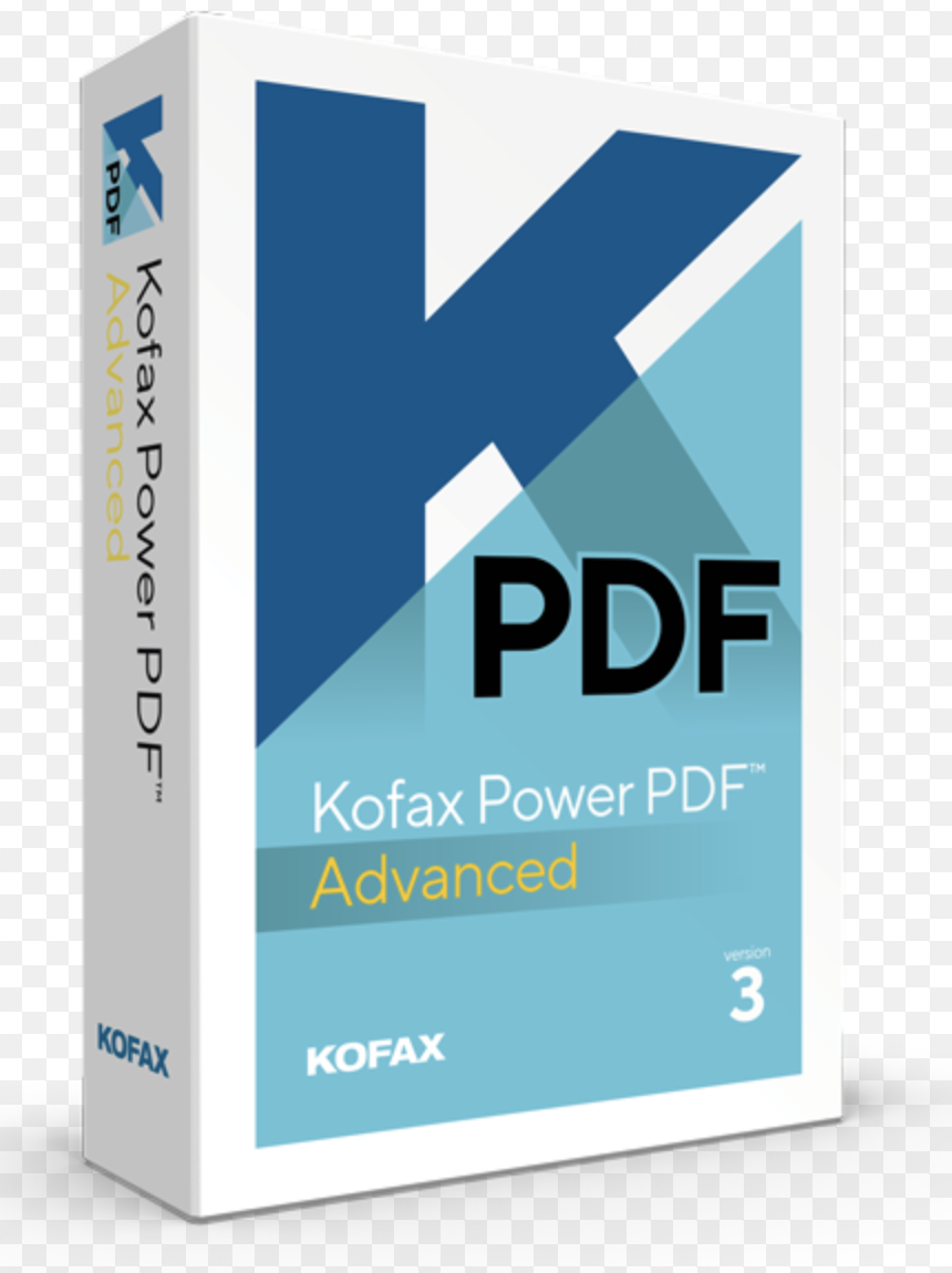 Editing Software Kofax Power Pdf unlimited license