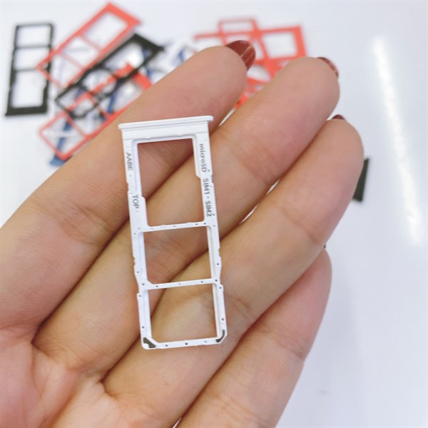 Khay sim Samsung A12 sm-a125f/ds 4 màu