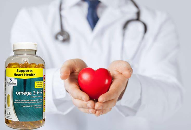 Dầu cá Omega 3-6-9 tốt cho tim mạch - Hàng Mỹ