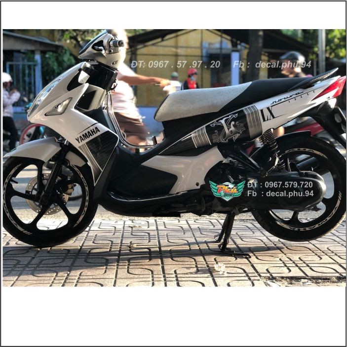 Tem rời Novo Lx Trắng đen