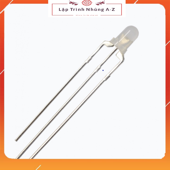 [Lập Trình Nhúng A-Z][G18] Combo 2 Led 2 Màu Đỏ - Xanh Lá 3 Chân Âm Chung 3MM