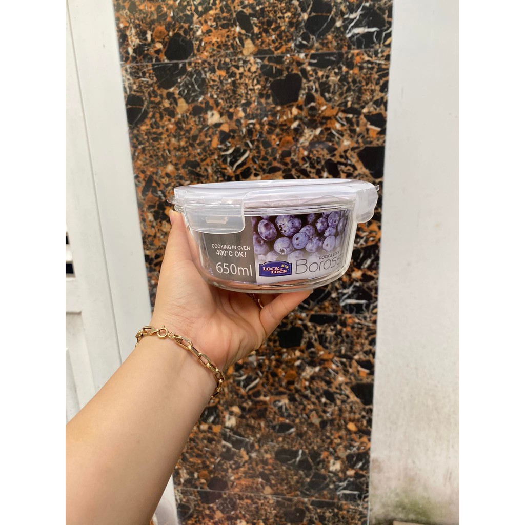 Hộp thủy tinh Lock&Lock 650ml
